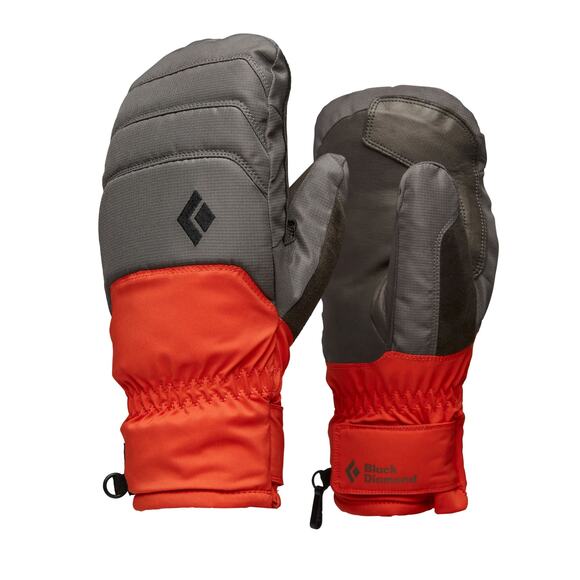 Brand New Black Diamond Mission MX GORE-TEX Mitts | Walnuts/Octane | Size Medium - Picture 4 of 5